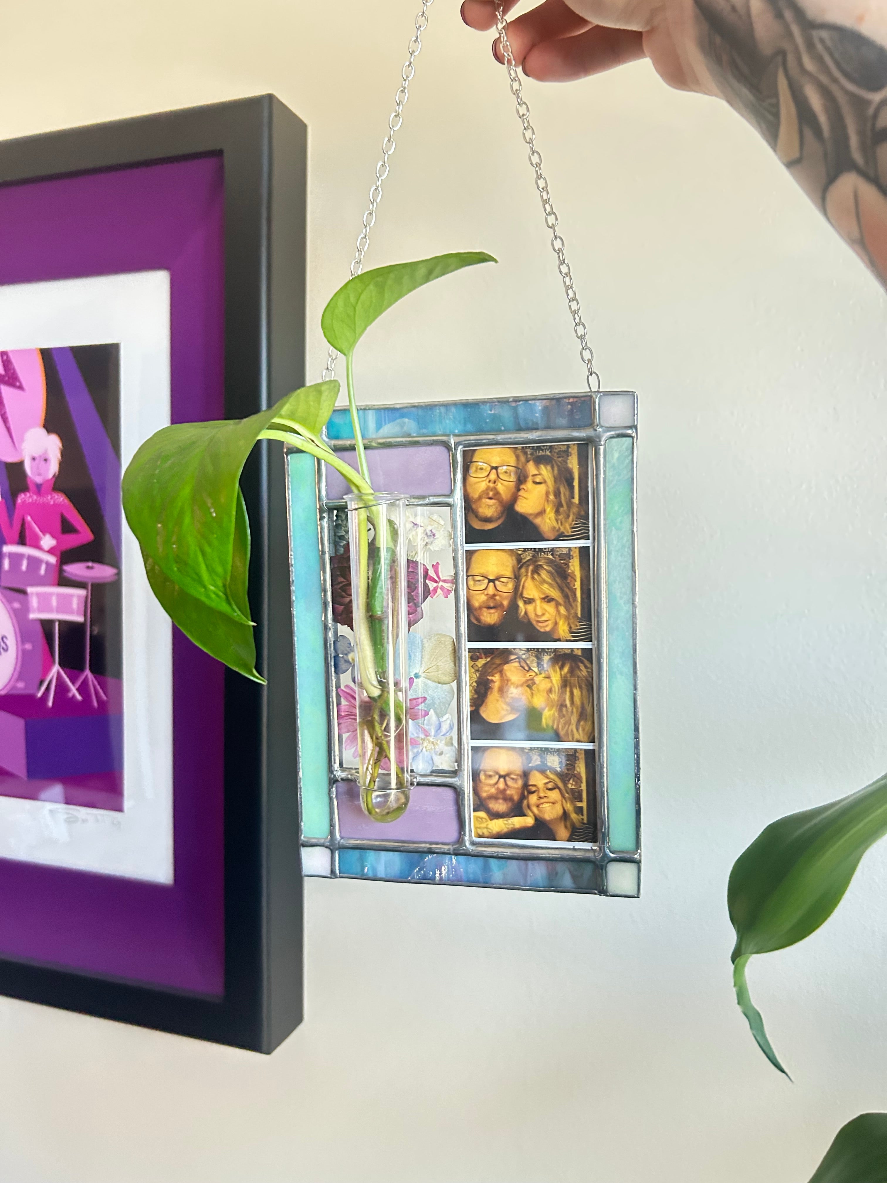 Stained Glass Photobooth Picture Frame