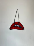 *MADE TO ORDER* Rocky Horror inspired Stained Glass Mouth