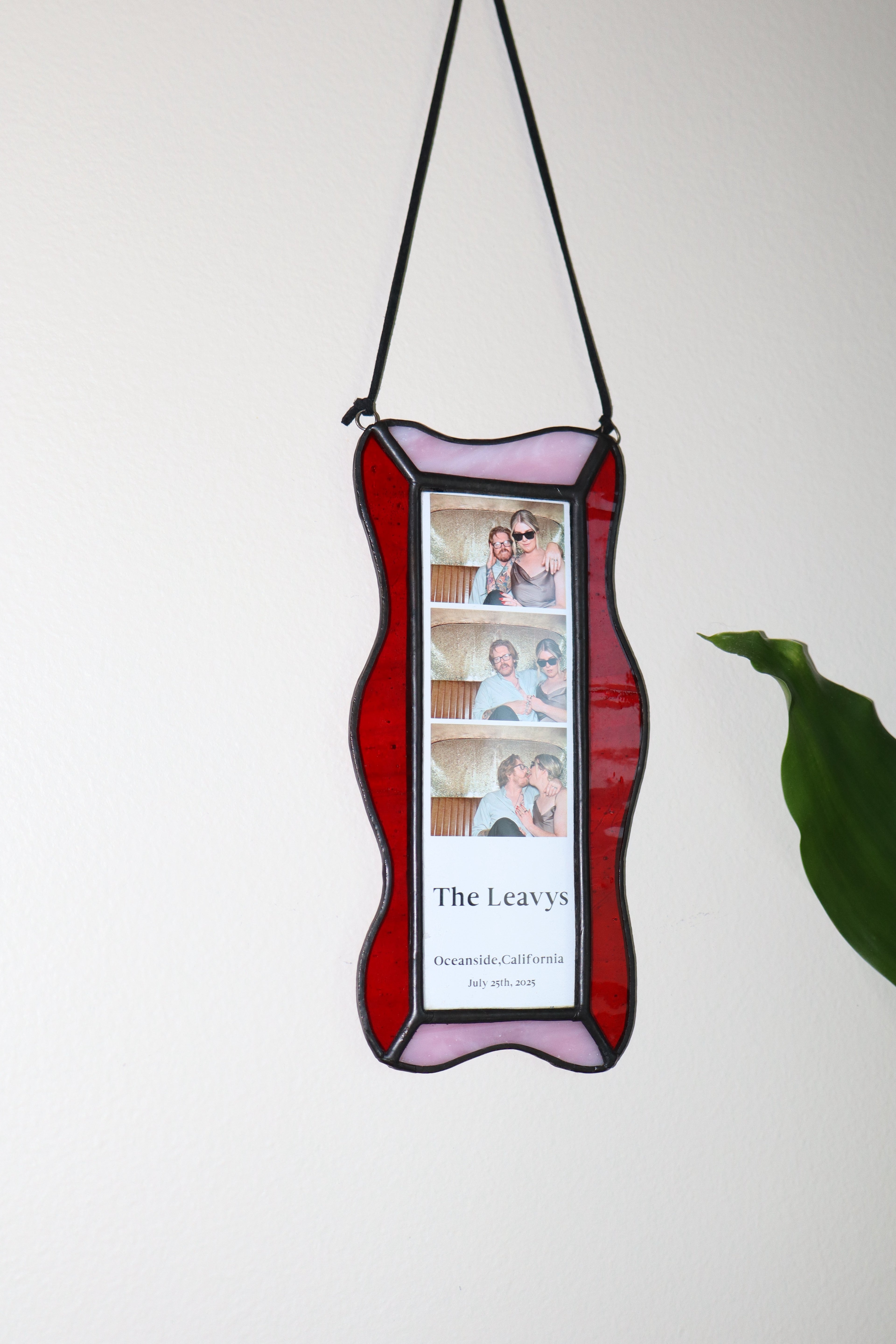 Stained Glass Photo Booth Picture Frame