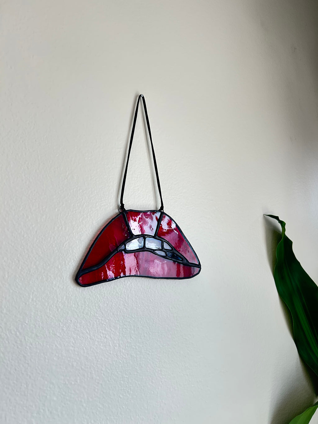 *MADE TO ORDER* Rocky Horror inspired Stained Glass Mouth