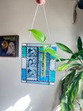 Stained Glass Photobooth Picture Frame with Plant Propagation