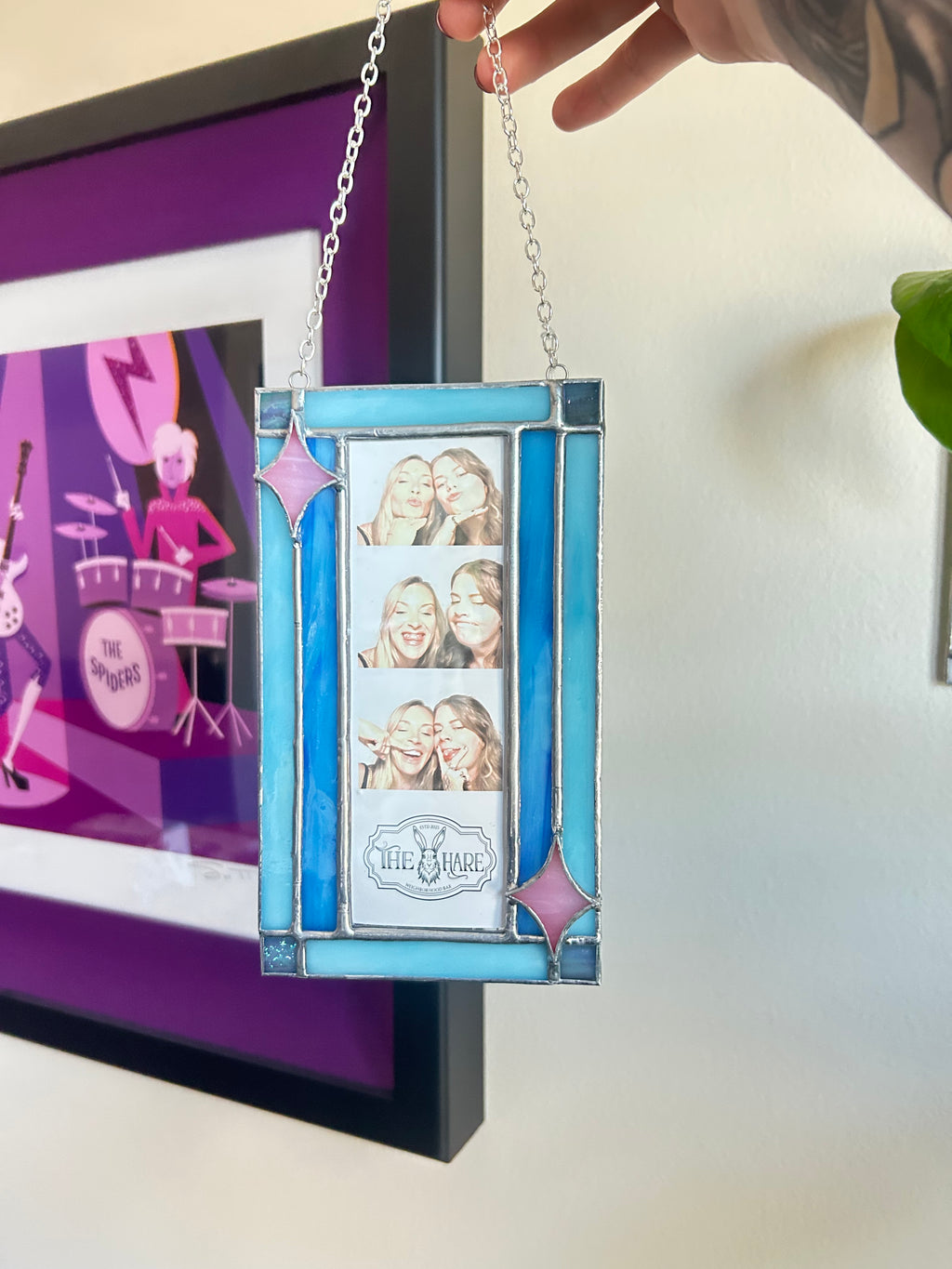 Stained Glass Photobooth Picture Frame