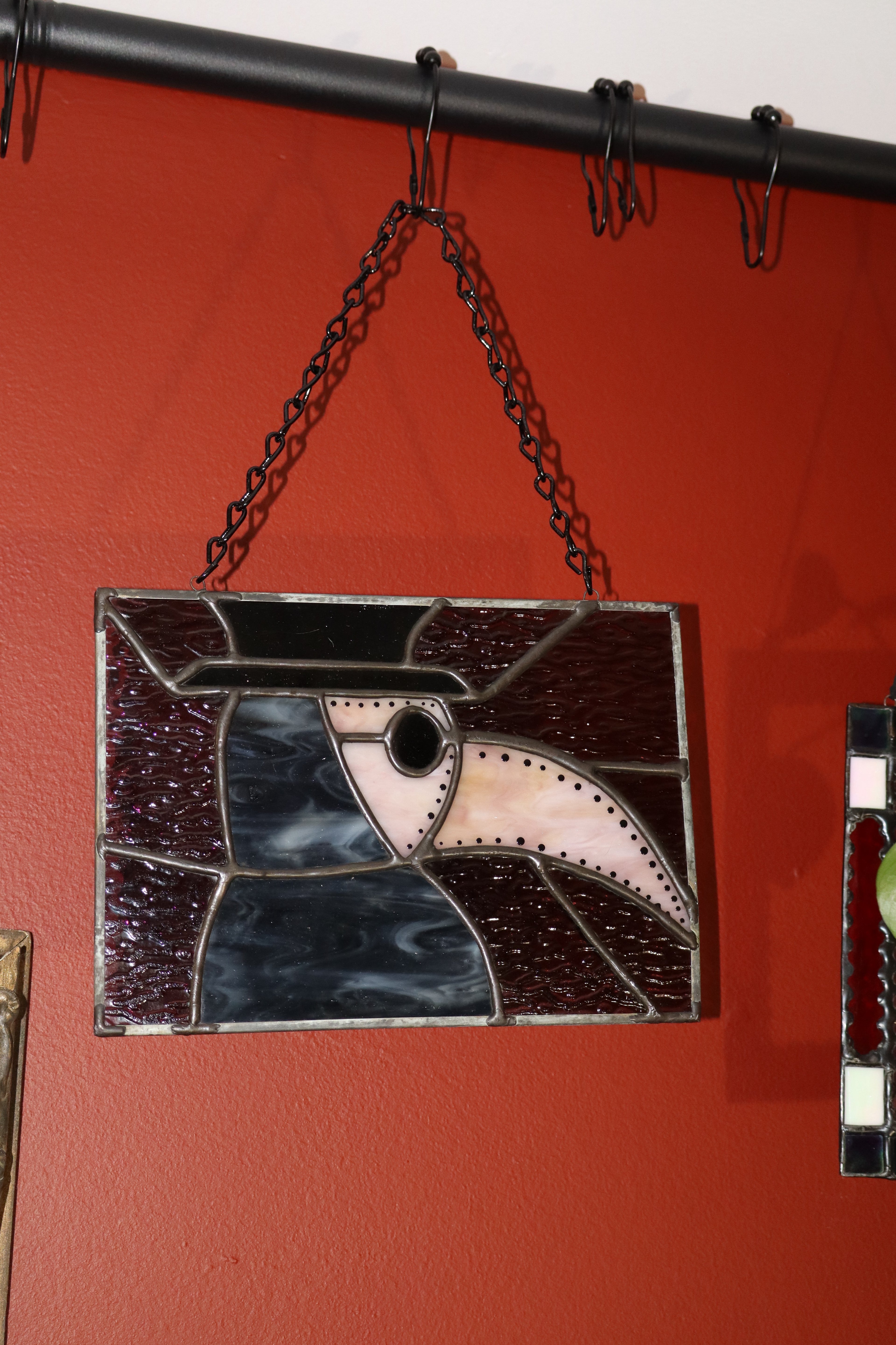 Stained Glass Plague Doctor