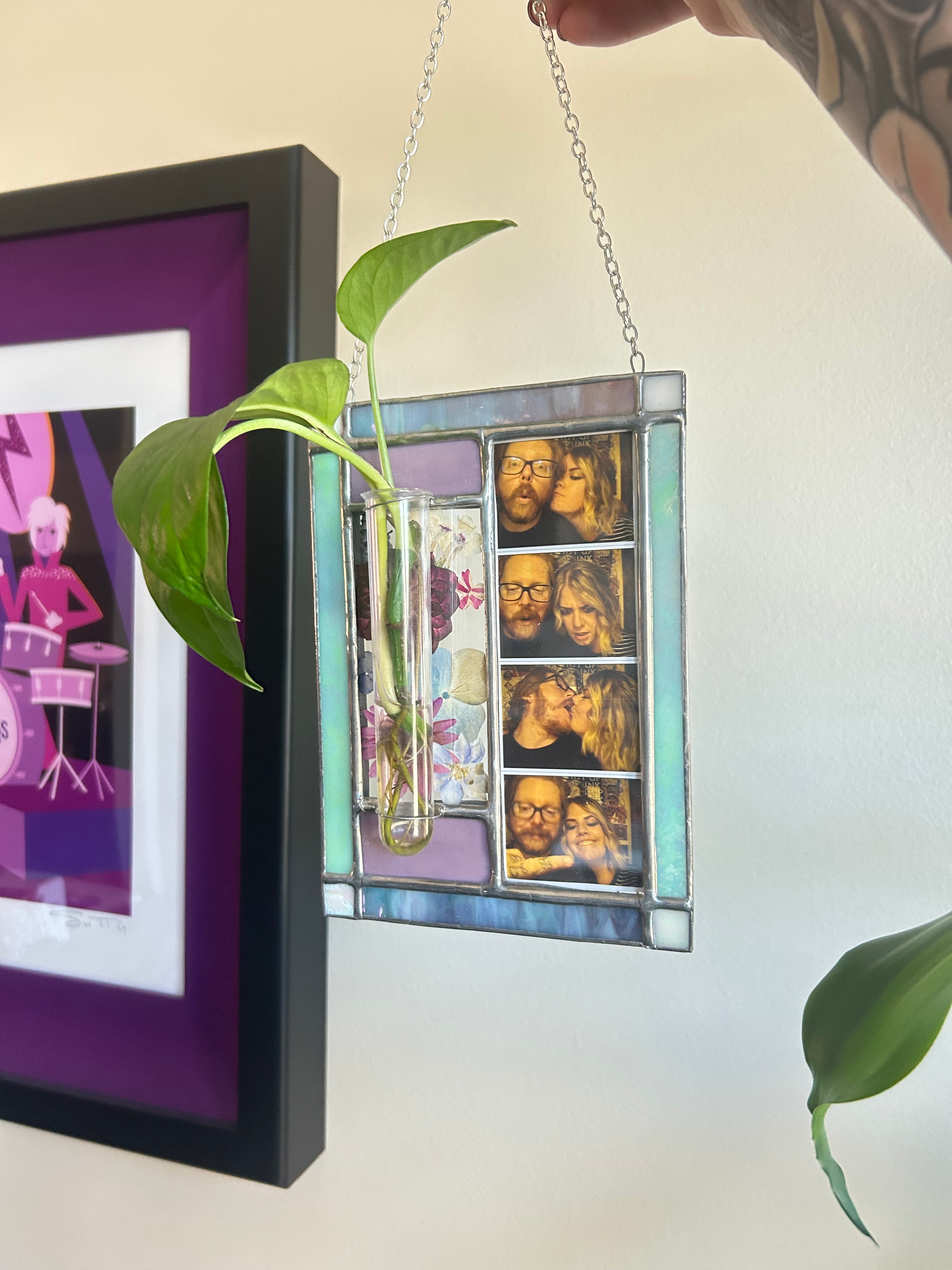 Stained Glass Photobooth Picture Frame