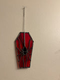 Stained Glass Spider Coffin
