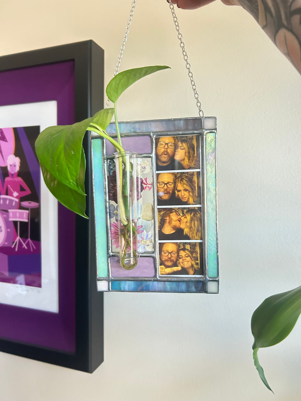 Stained Glass Photobooth Picture Frame