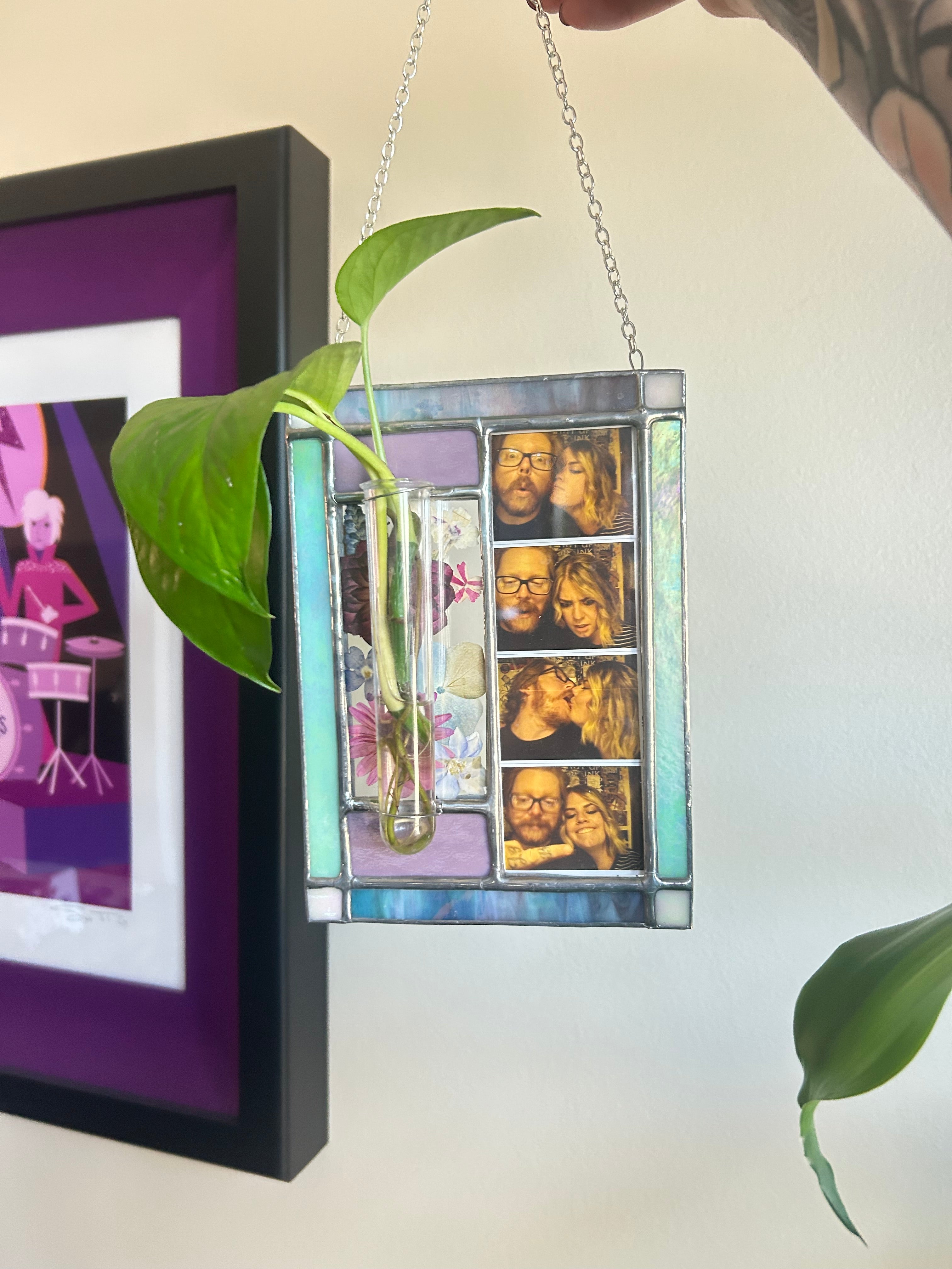 Stained Glass Photobooth Picture Frame