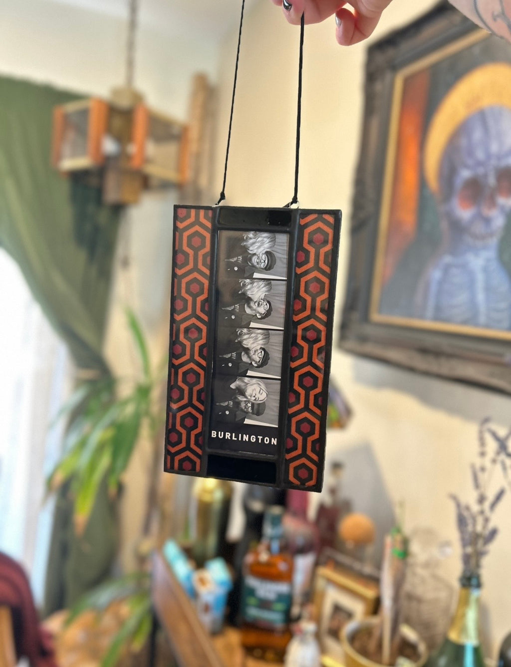 Shining Inspired Stained Glass Photobooth Picture Frame