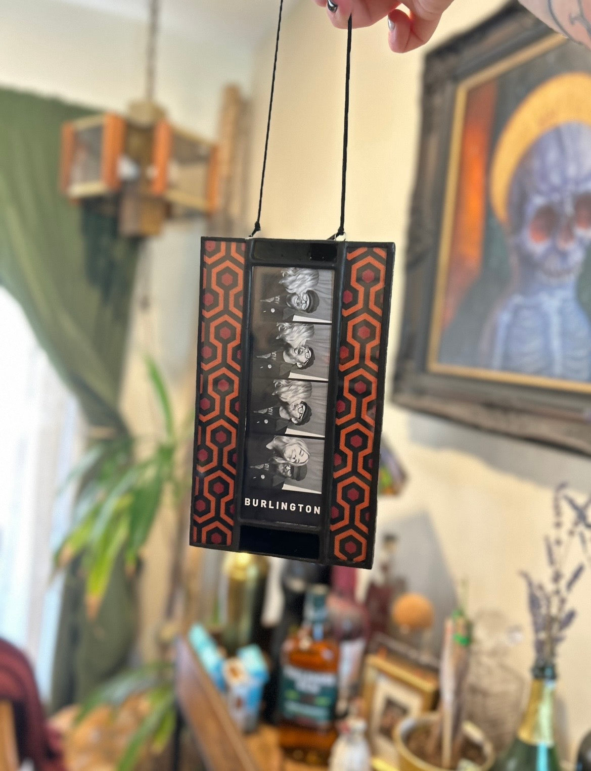 Shining Inspired Stained Glass Photobooth Picture Frame
