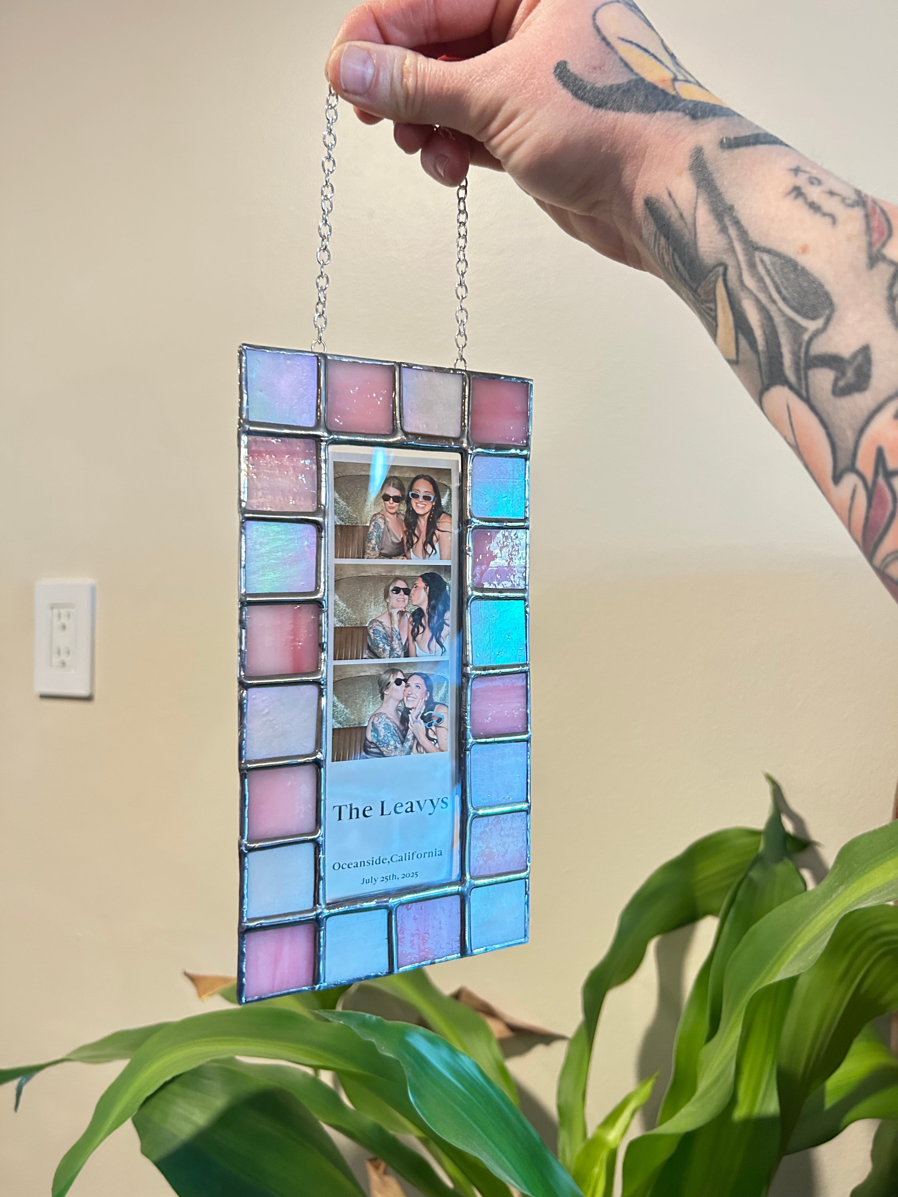 Stained Glass Photobooth Picture Frame