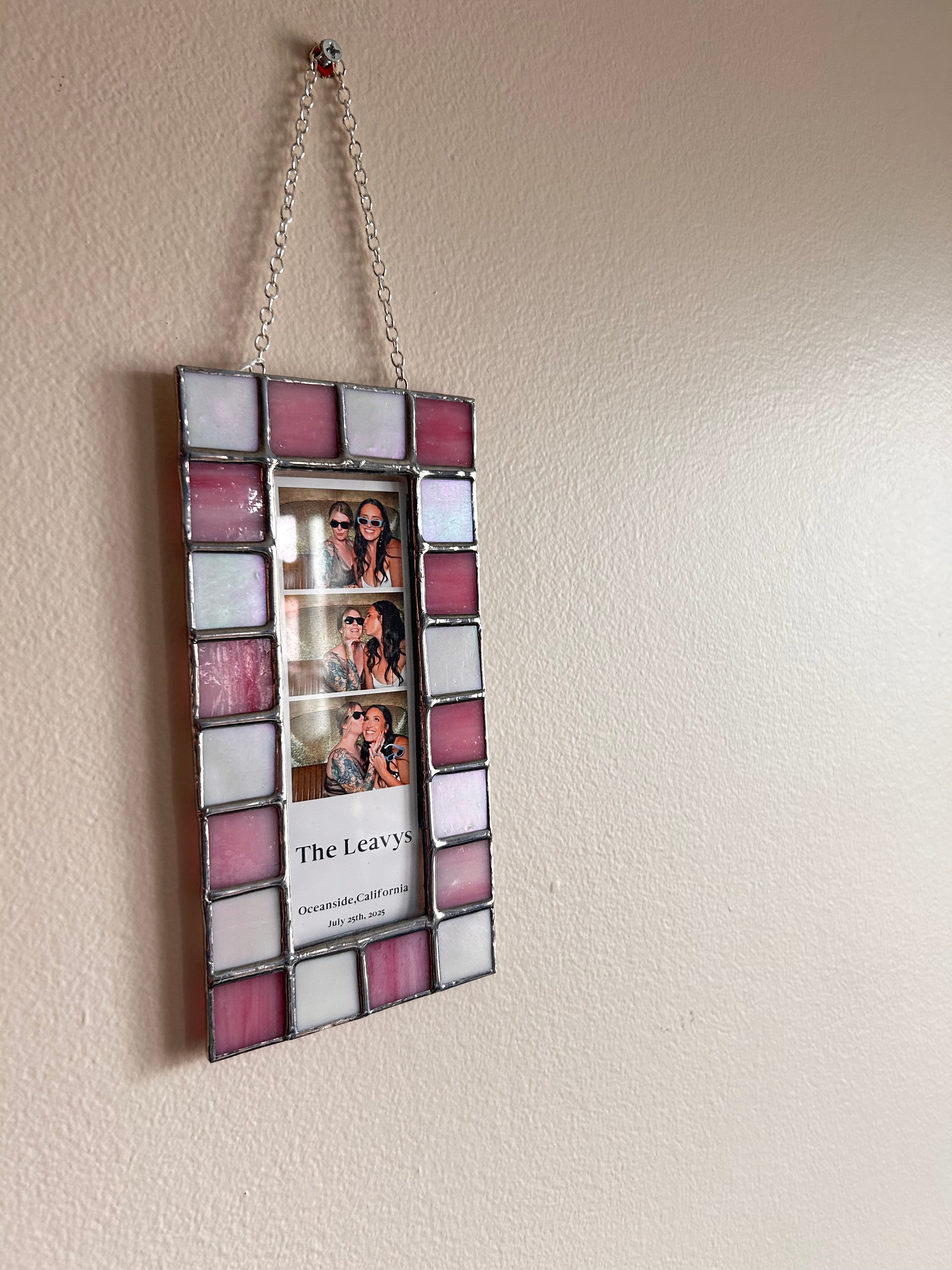 Stained Glass Photobooth Picture Frame
