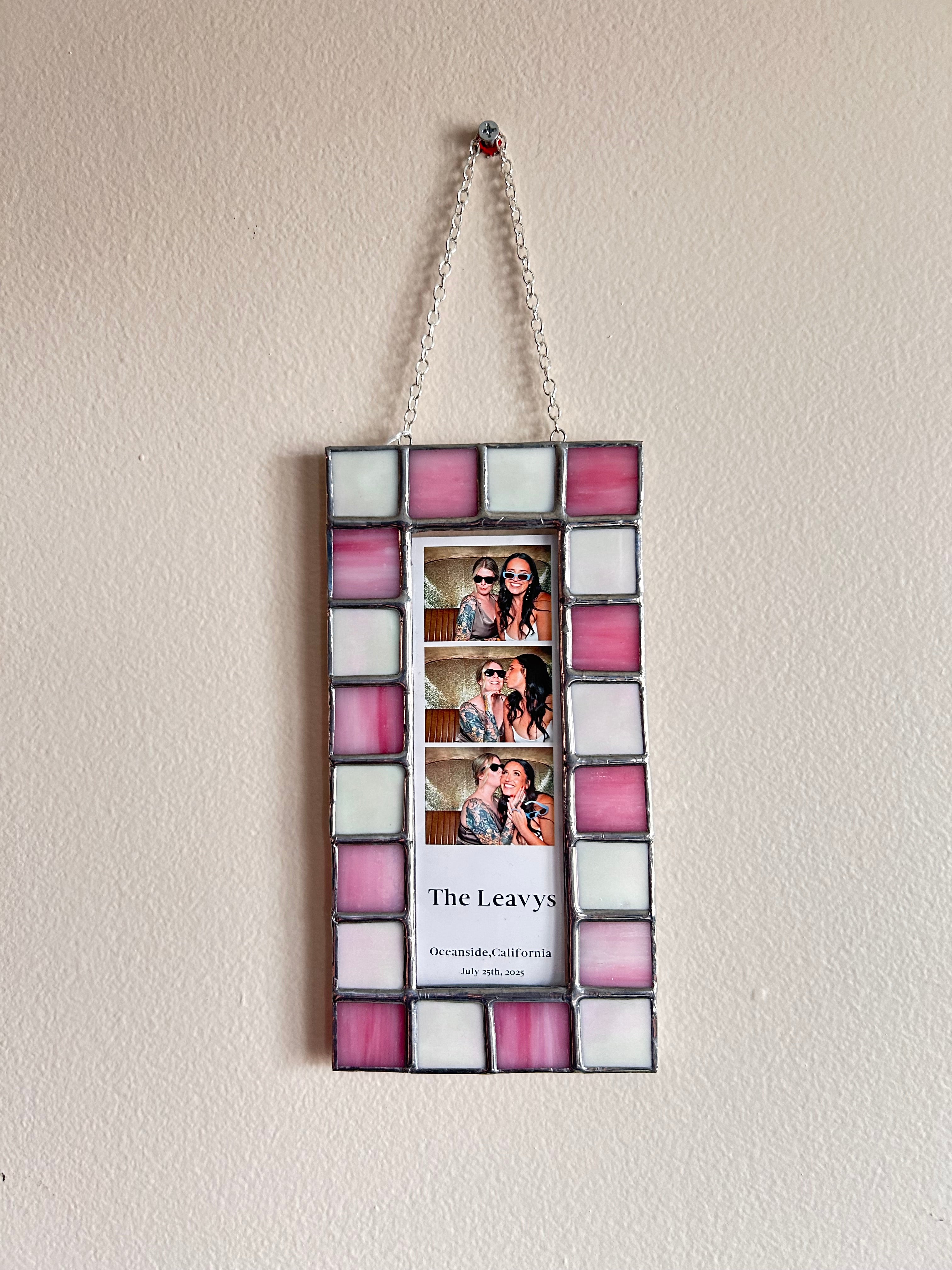 Stained Glass Photobooth Picture Frame
