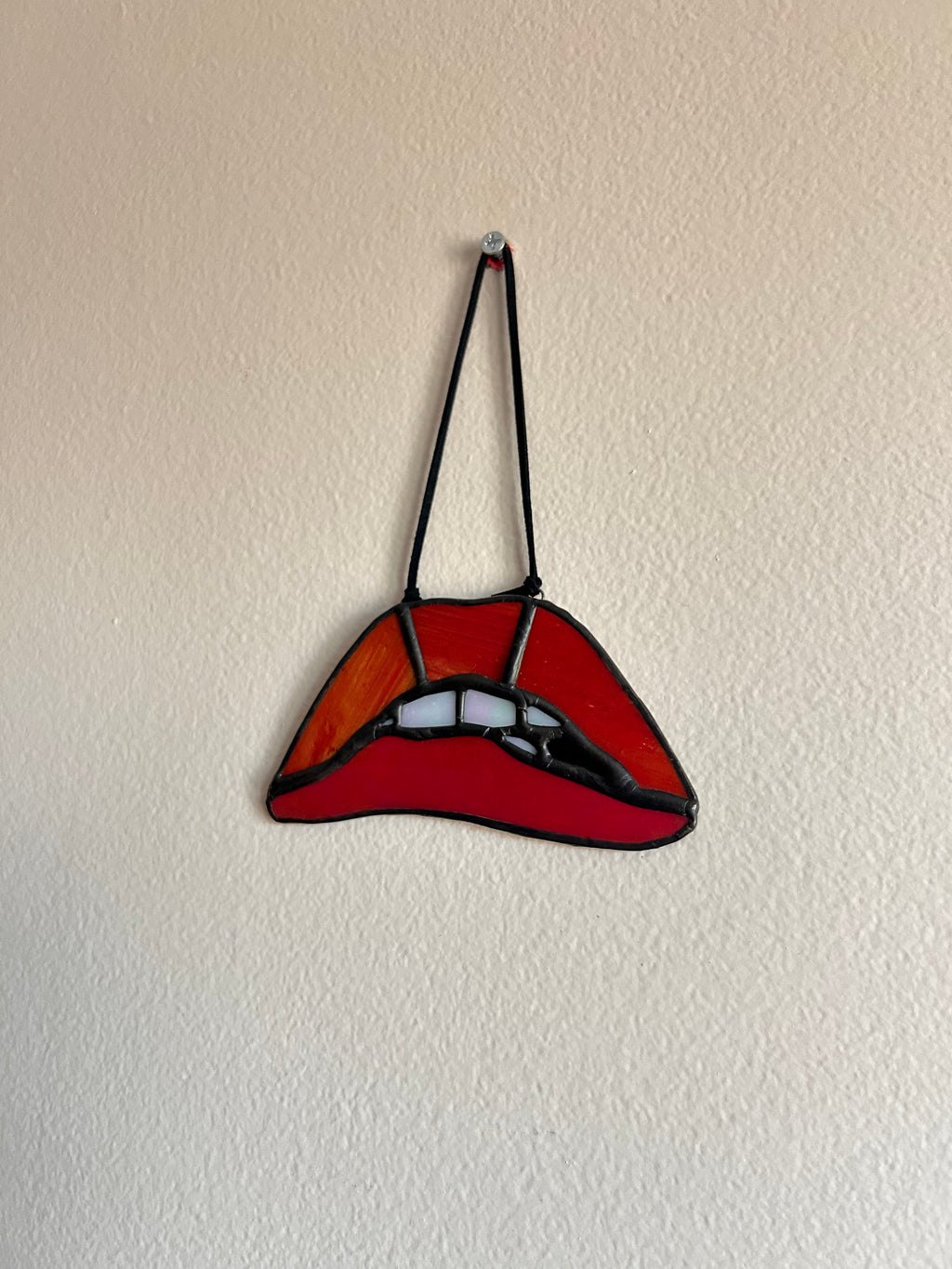 Rocky Horror inspired Stained Glass Mouth