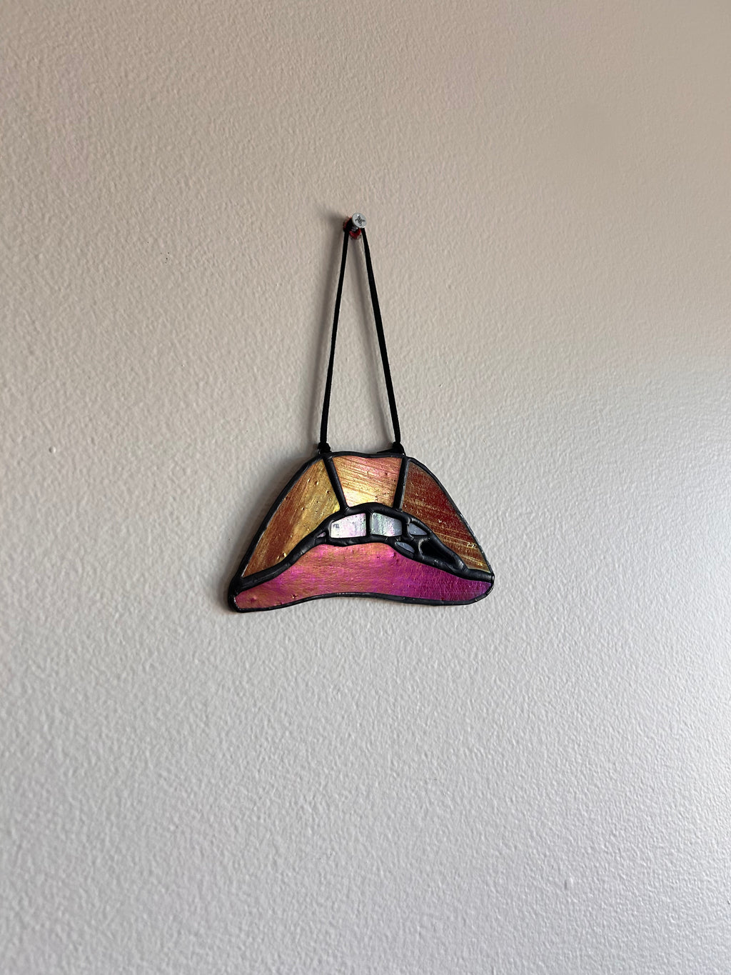 Rocky Horror inspired Stained Glass Mouth