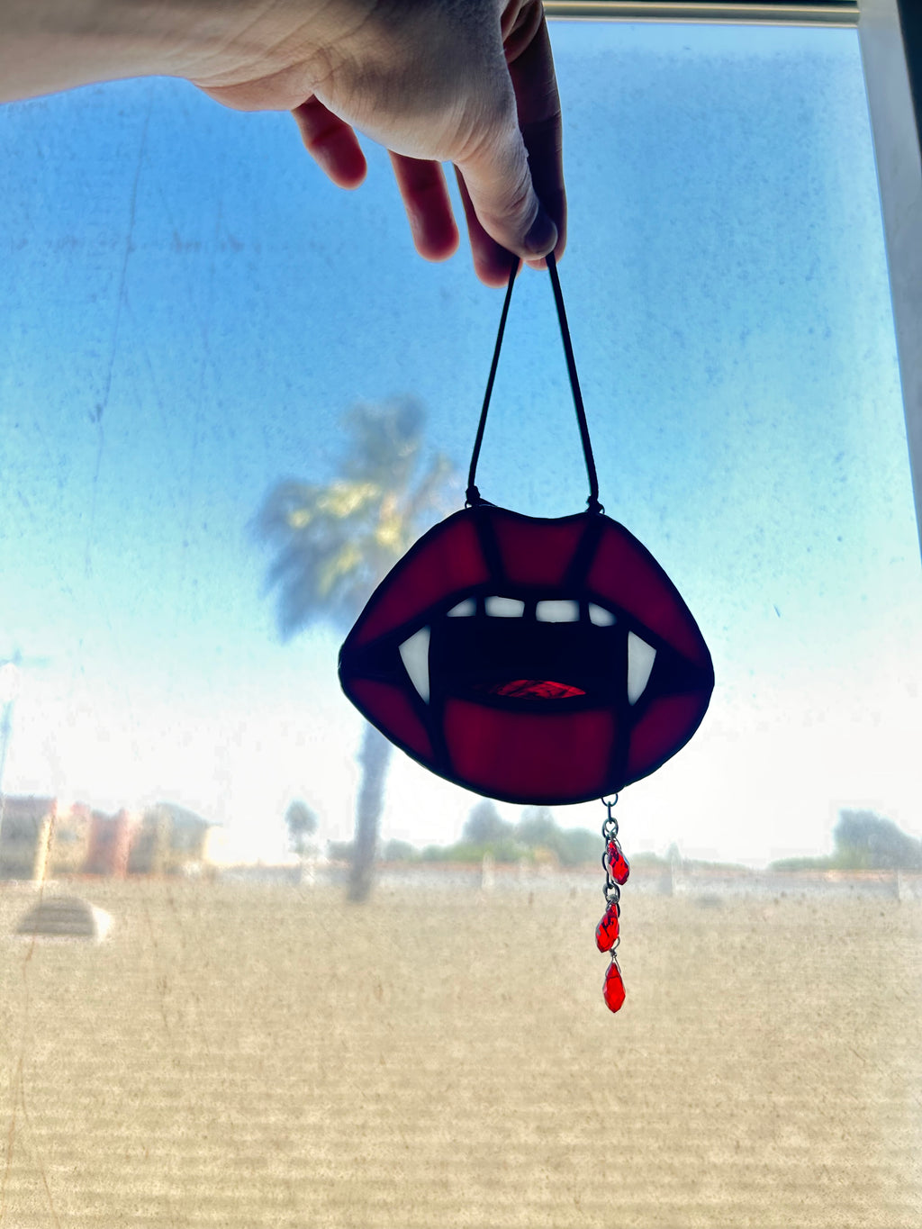 Stained Glass Vampire Mouth