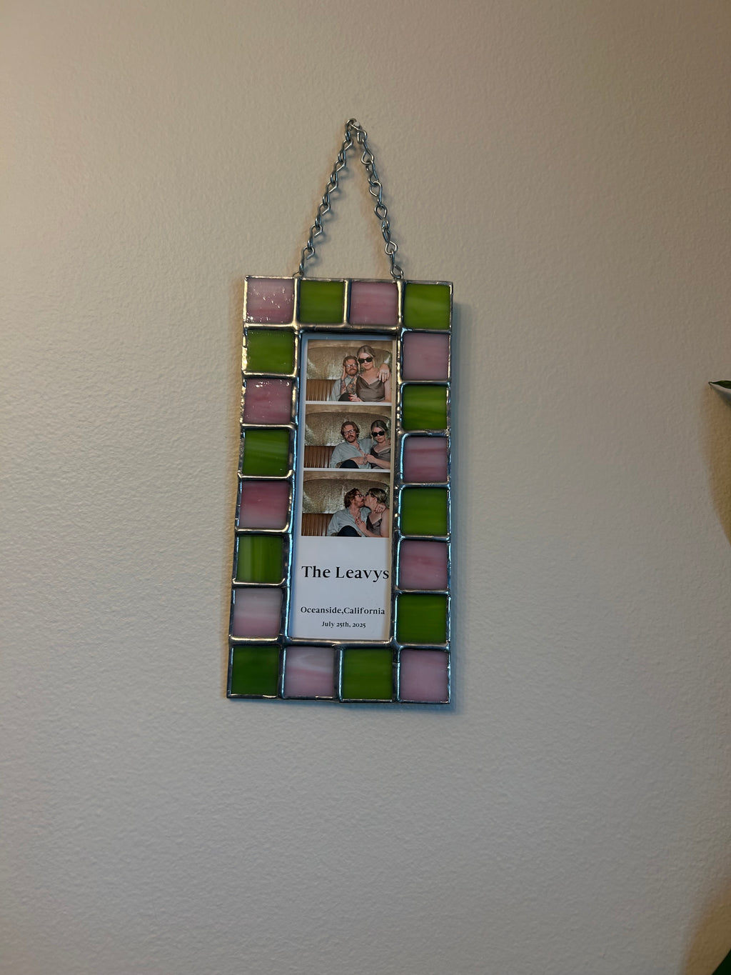 Stained Glass Photobooth Picture Frame