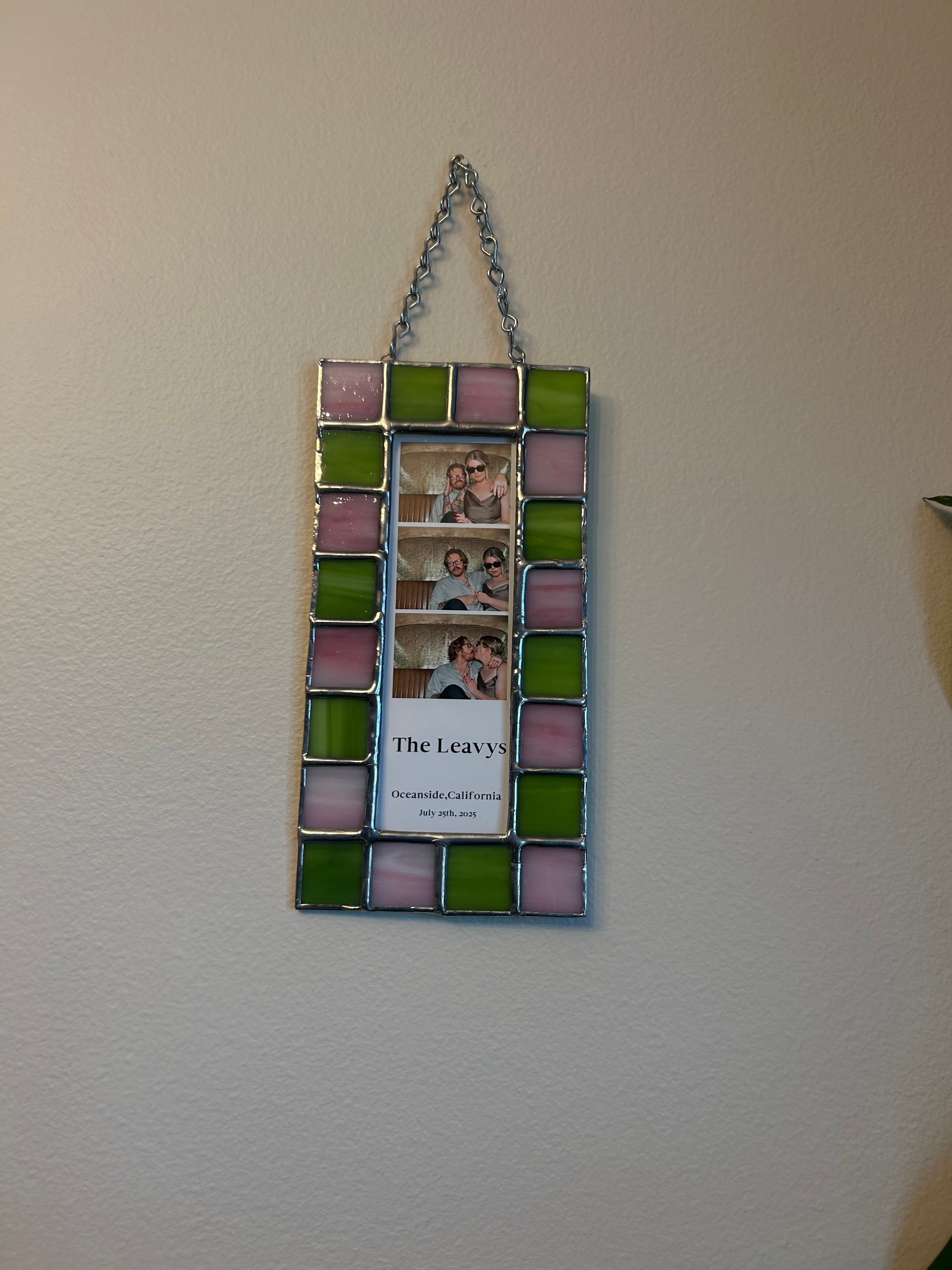 Stained Glass Photobooth Picture Frame