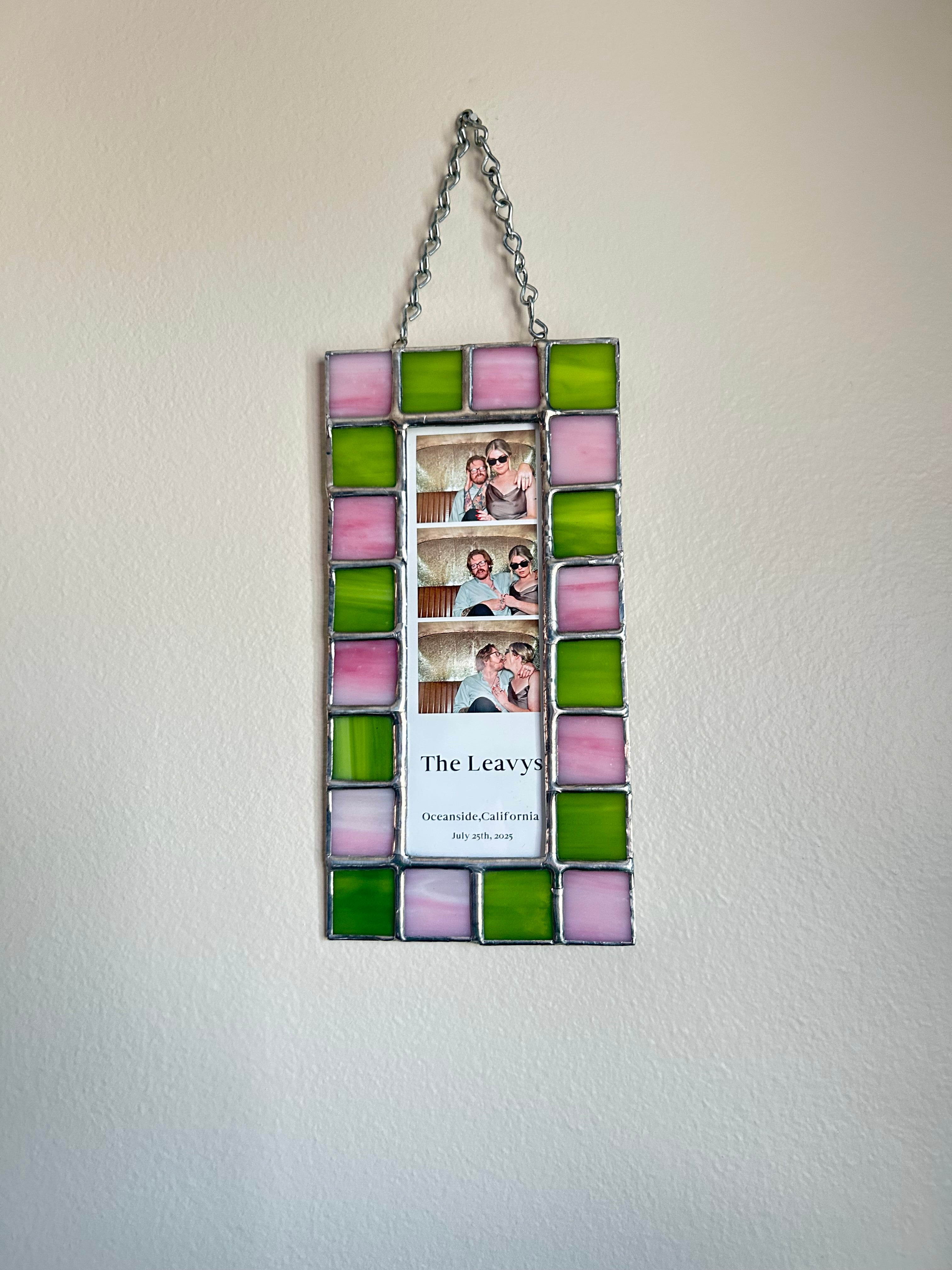 Stained Glass Photobooth Picture Frame
